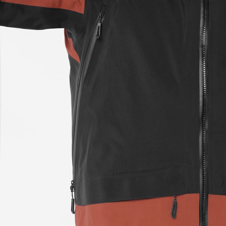 Salomon Men´s Moon Patrol GORE-TEX Jacket Deep Black/burnt Umber/ Salomon
