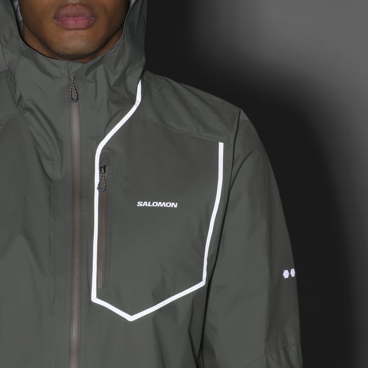 Salomon Men's Bonatti Pro Jacket Castor Gray Salomon