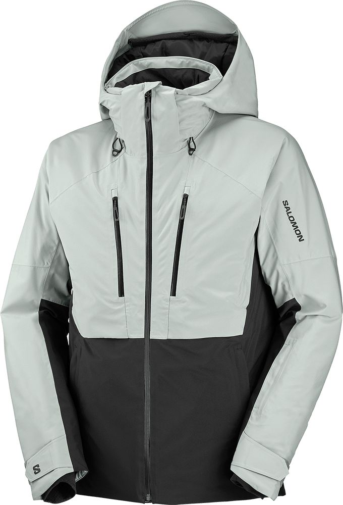 Salomon Men's Brilliant 2.0 Jacket Wrought Iron/deep Black/ Salomon