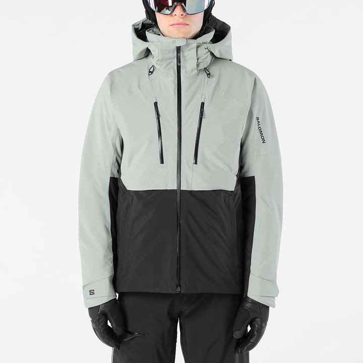 Salomon Men's Brilliant 2.0 Jacket Wrought Iron/deep Black/ Salomon