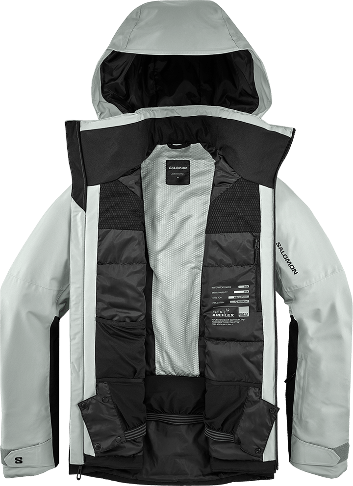 Salomon Men's Brilliant 2.0 Jacket Wrought Iron/deep Black/ Salomon