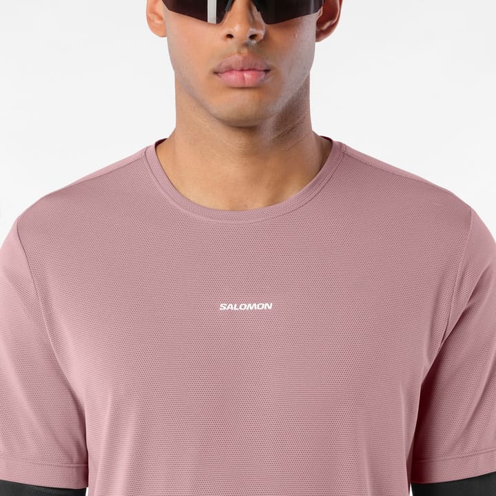 Salomon Men's Shkout Core Short Sleeve Tee Antler Salomon