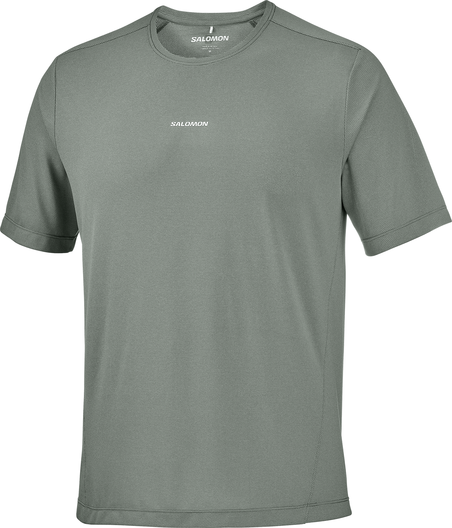 Salomon Men's Shkout Core Short Sleeve Tee Castor Gray