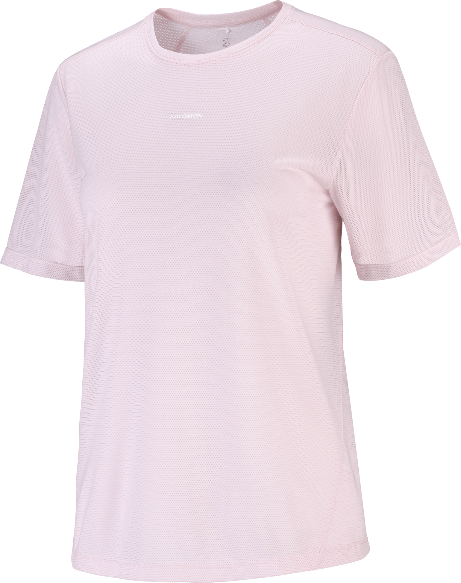 Salomon Women's Shkout Core Short Sleeve Tee Icy Pink