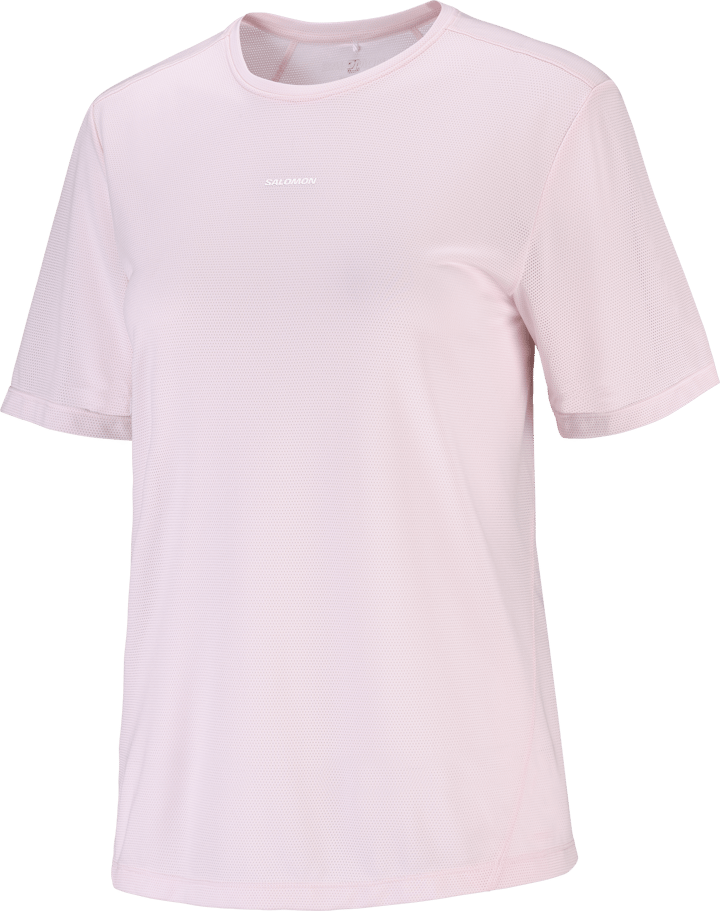 Salomon Women's Shkout Core Short Sleeve Tee Icy Pink Salomon