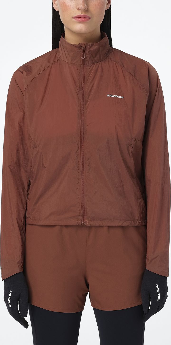 Salomon Women's SHAKEout FLY Jacket Burnt Umber/ Salomon