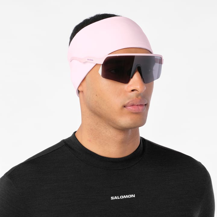 Salomon Unisex Run Tech Headband  Icy Pink/ Salomon