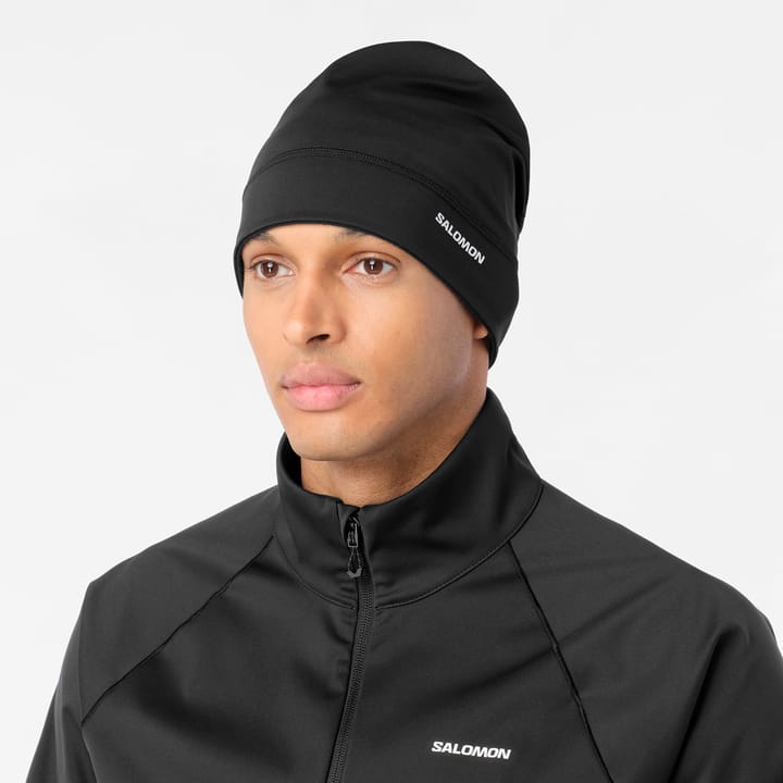 Salomon Run Tech Beanie  Deep Black/ Salomon
