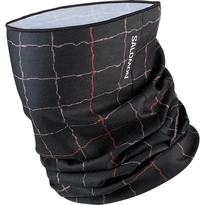 Salomon Neck Gaiter GFX U Deep Black/burnt Umber/antler Salomon