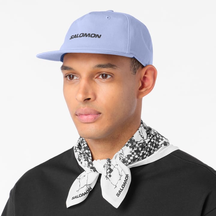 Salomon Logo Flat Cap Tempest/ Salomon