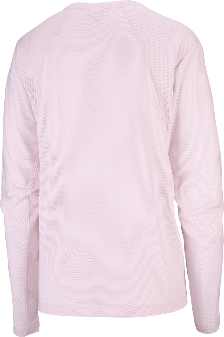 Salomon Women's Shkout Core Long Sleeve Tee Icy Pink Salomon