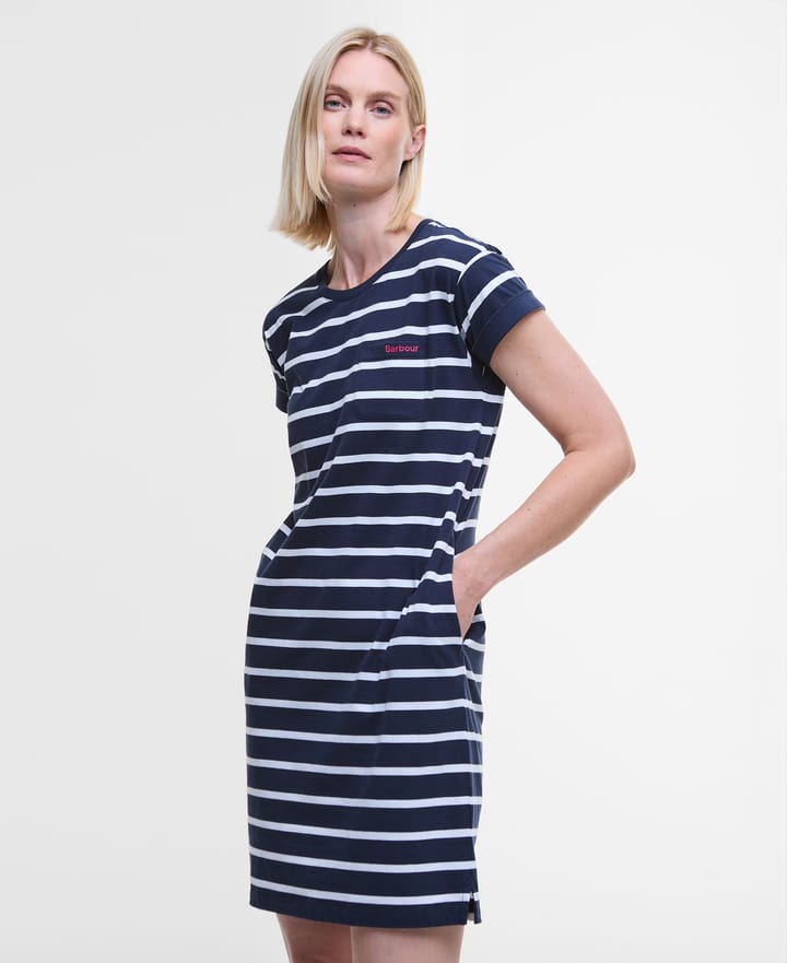 Barbour Women's Barbour Otterburn Stripe Dress Navy Barbour Barbour Women's Barbour Otterburn Stripe Dress Navy Barbour
