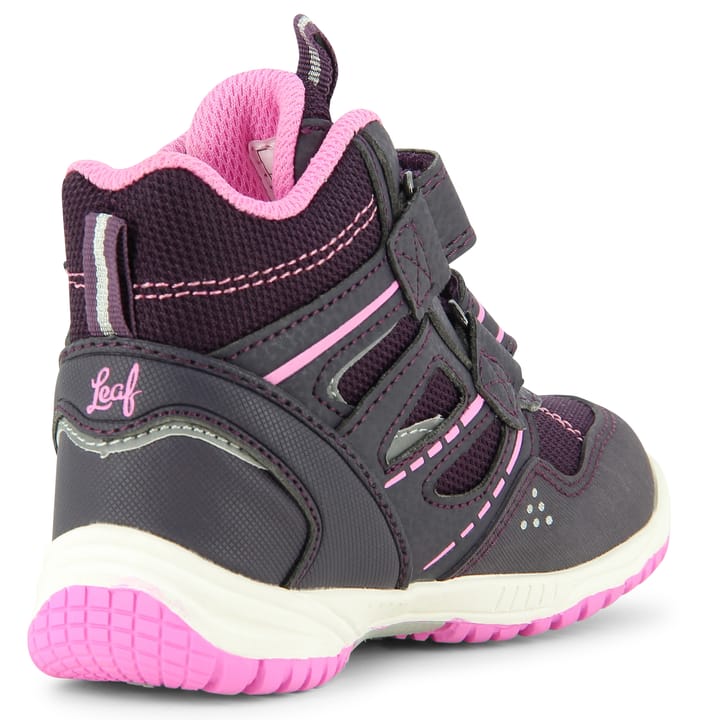 Leaf Kids' Kasuri Waterproof Sneaker Burgundy Leaf