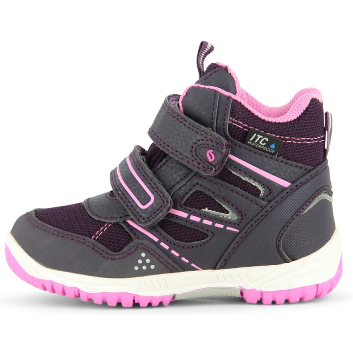 Leaf Kids' Kasuri Waterproof Sneaker Burgundy Leaf