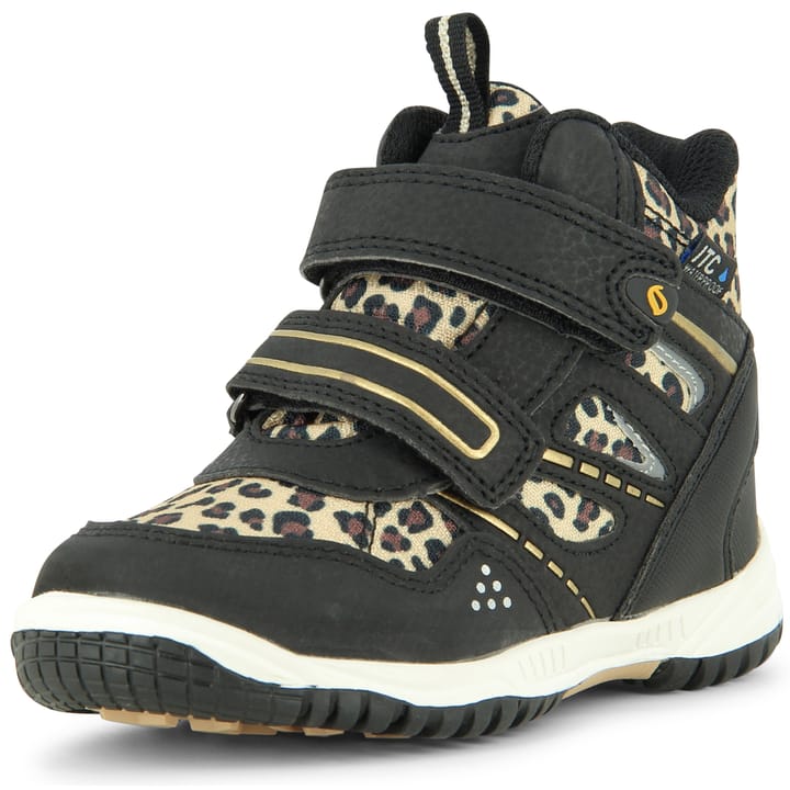 Kids' Kasuri Waterproof Sneaker Leopard Leaf