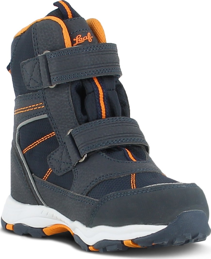 Leaf Kids' Siljan Navyorange Talvikengät 27