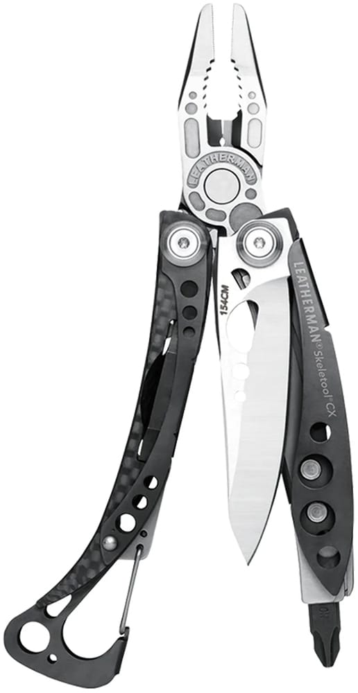 Leatherman Multiverktøy Skeletool CX BL Black Leatherman