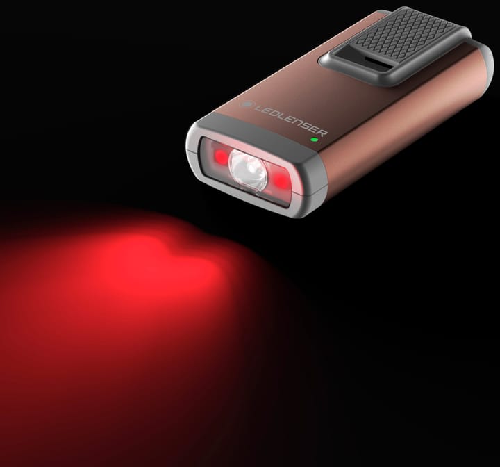 Led Lenser nøkkelring K6RSafety 400lm Rose Gold Led Lenser Led Lenser nøkkelring K6RSafety 400lm Rose Gold Led Lenser
