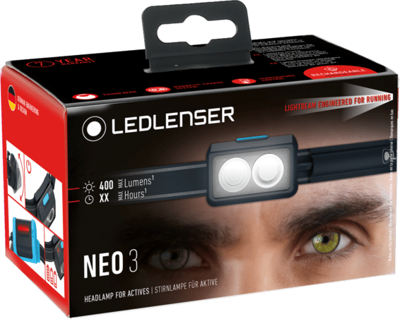 Led Lenser Neo3 Black/Blue Led Lenser
