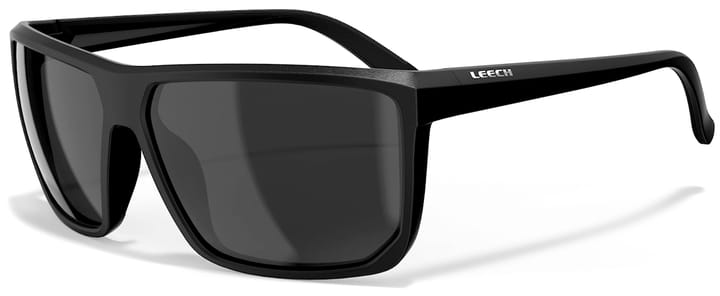 Leech Condor Black Avanserte Solbriller Med Grå Linse Leech