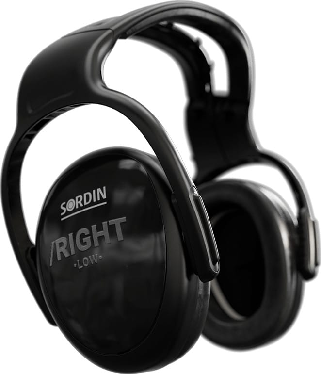 Sordin Left/Right Hørselvern Low Sordin Sordin Left/Right Hørselvern Low Sordin