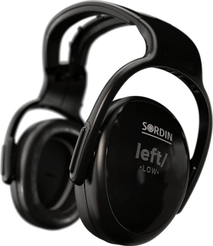 Sordin Left/Right Hørselvern Low Sordin Sordin Left/Right Hørselvern Low Sordin