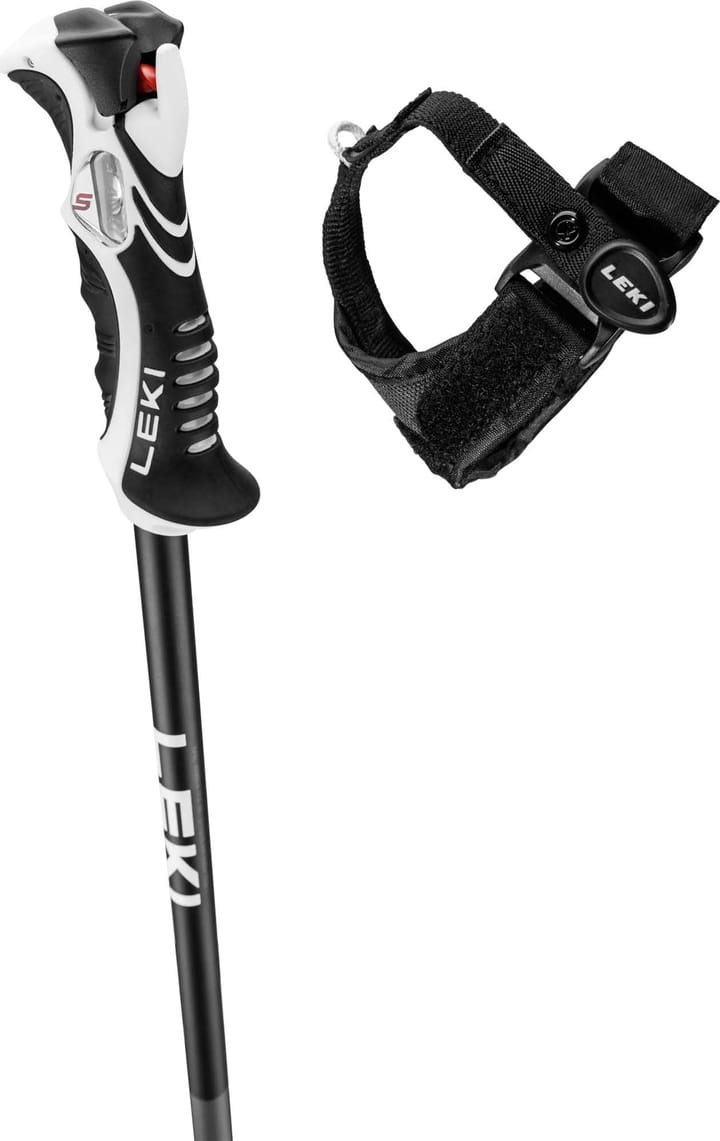 Leki Bold Lite S Drak Anthracite-Bright Red-Black Leki