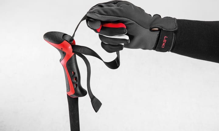 Leki Haute Route 3 Dark Anthracite-Dark Red-Black Leki Leki Haute Route 3 Dark Anthracite-Dark Red-Black Leki