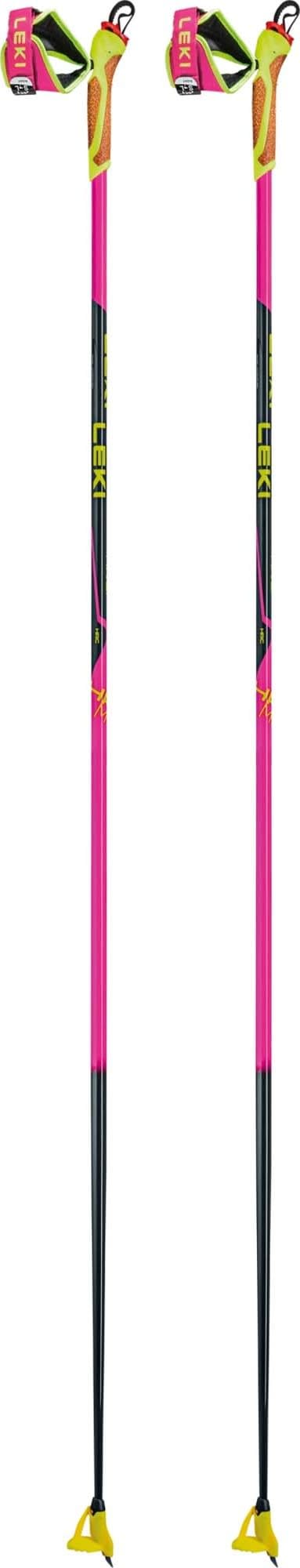 Leki HRC Max FRT Neonpink-Neonyellow-Carbon Structure Leki