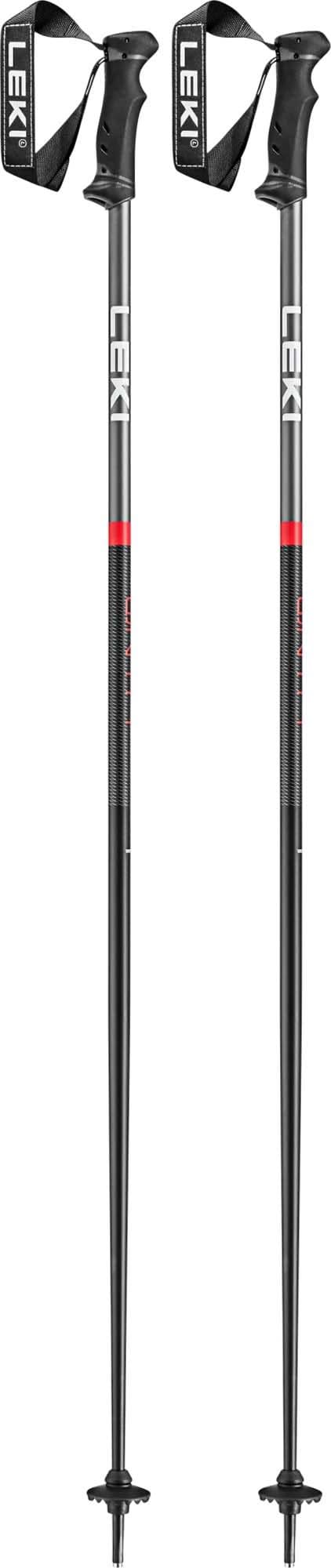 Leki QNTM Black-Light Anthracite-Bright Red Leki