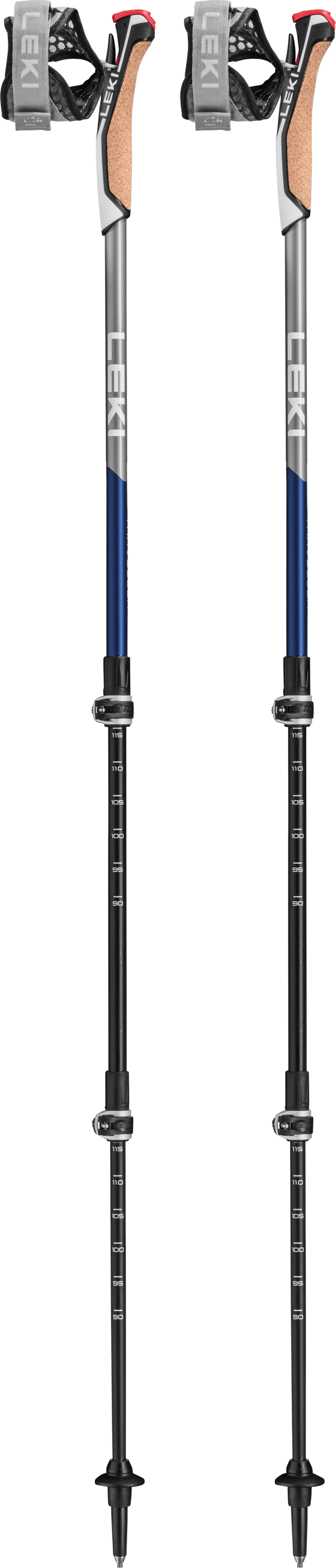 Leki Traveller Carbon Midnightblue Dark Metallic-Llight Anthracite-White Leki