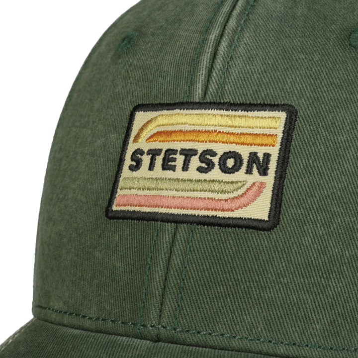 Stetson Lenloy Cotton Cap Washed Green Stetson Stetson Lenloy Cotton Cap Washed Green Stetson