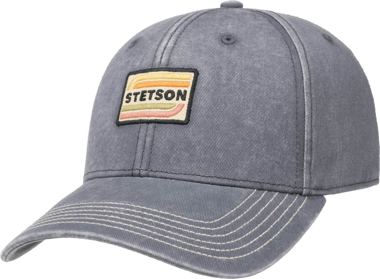 Stetson adjustable Keps Baseball Cap Cotton Grey Adjutable dam – bild 2