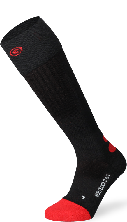 LENZ Heat Sock 4.1 Toe Cap Black
