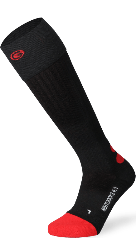 Lenz Heat Sock 4.1 Toe Cap Black Lenz