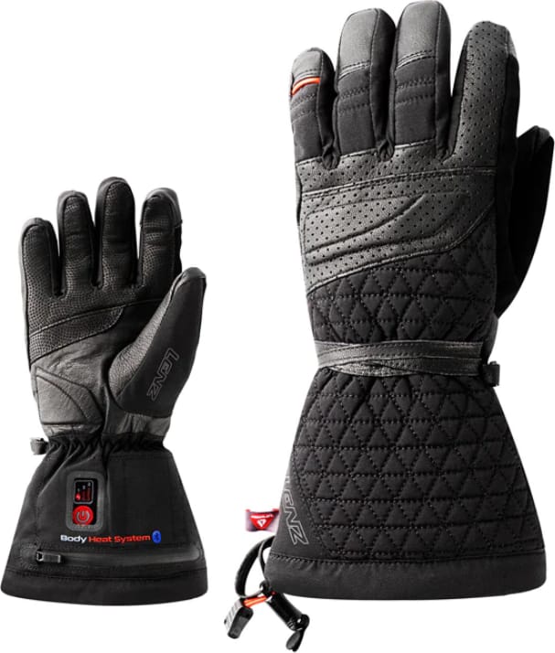 Lenz Women's Heat Glove 6.0 Finger Cap Black Lenz