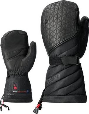 Lenz Women's Heat Glove 6.0 Finger Cap Mittens Black