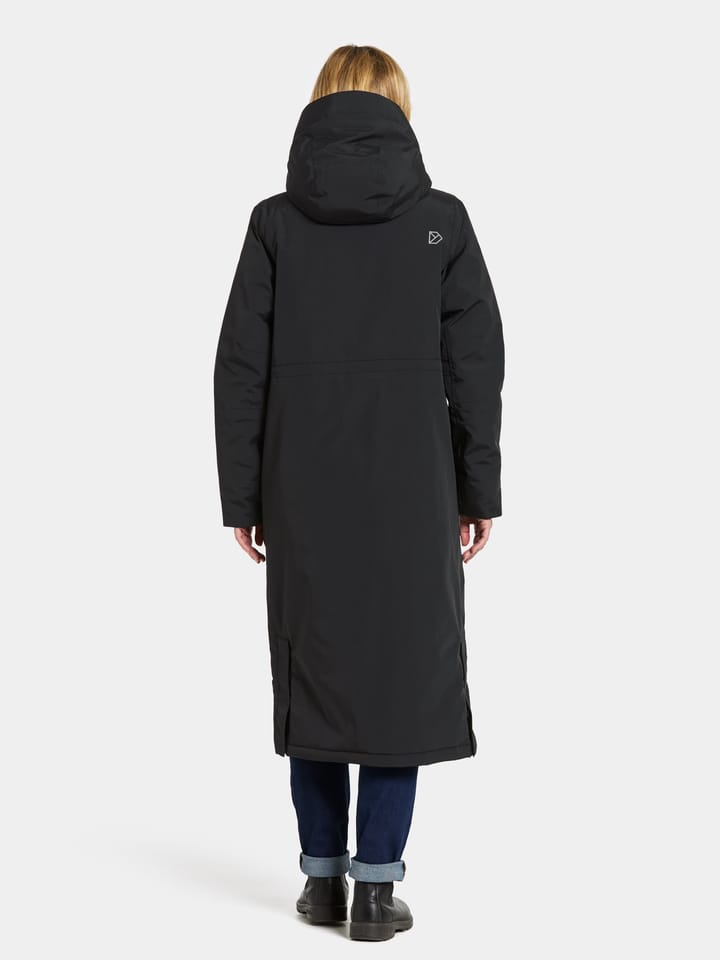 Didriksons Women's Leya Parka Long 4 Black Didriksons Didriksons Women's Leya Parka Long 4 Black Didriksons