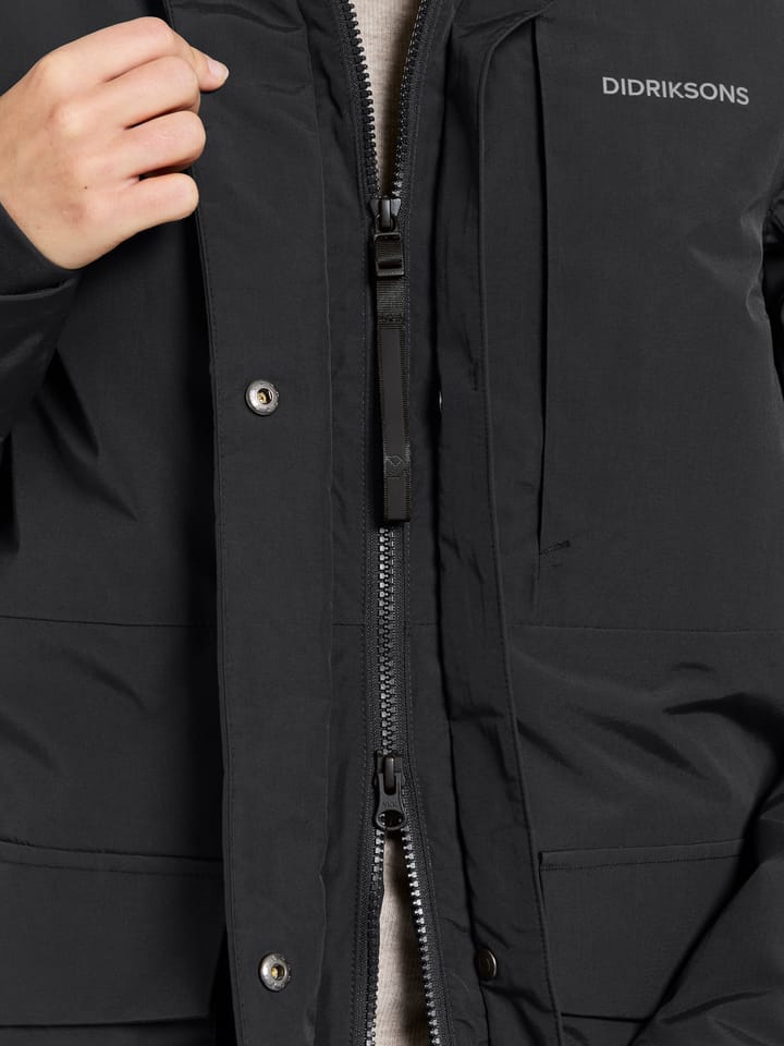 Didriksons Women's Leya Parka Long 4 Black Didriksons Didriksons Women's Leya Parka Long 4 Black Didriksons