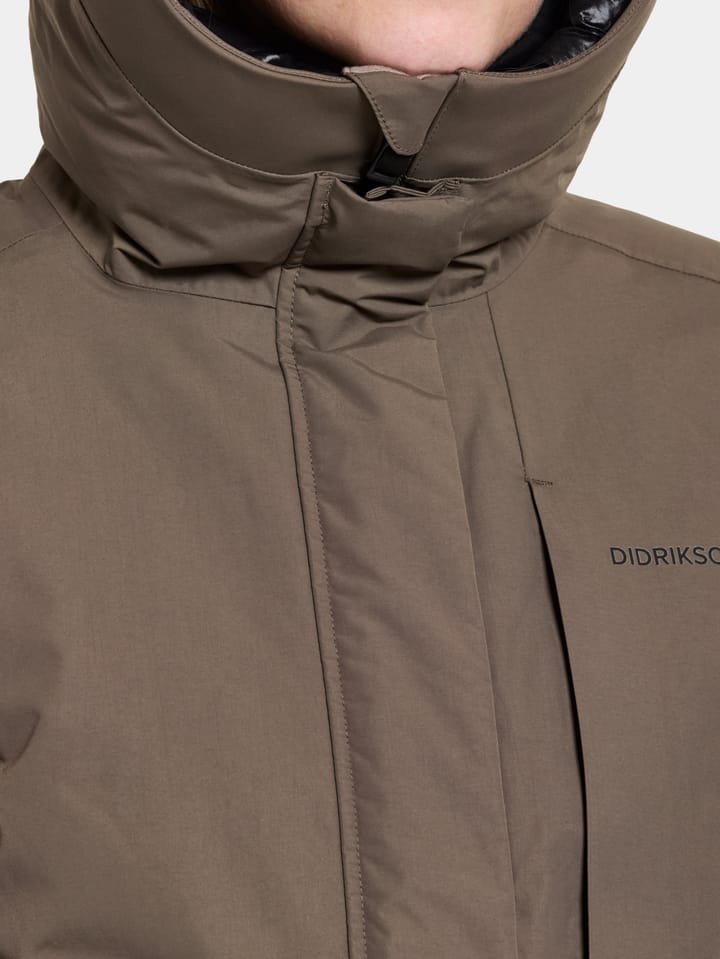 Didriksons Women's Leya Parka Long 4 Mocha Brown Didriksons Didriksons Women's Leya Parka Long 4 Mocha Brown Didriksons