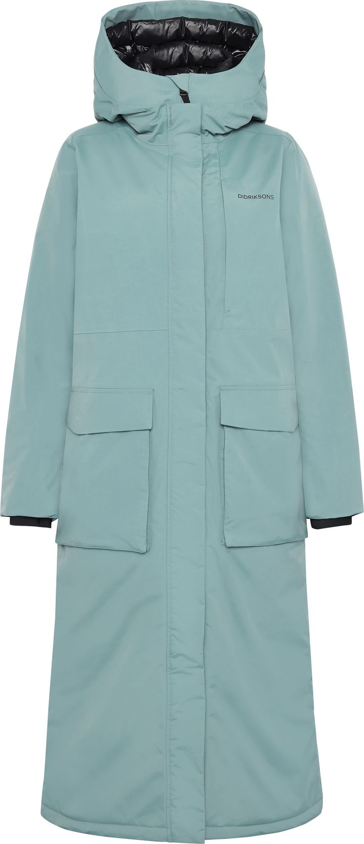 Didriksons Women's Leya Parka Long 4 Factory Blue Didriksons