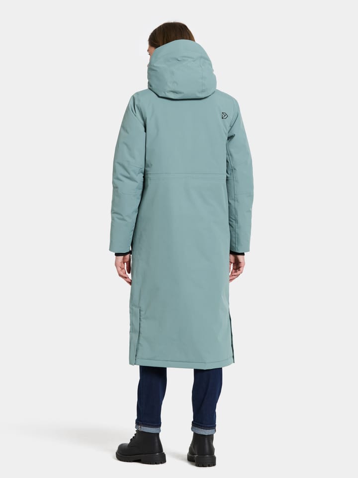 Didriksons Women's Leya Parka Long 4 Factory Blue Didriksons Didriksons Women's Leya Parka Long 4 Factory Blue Didriksons