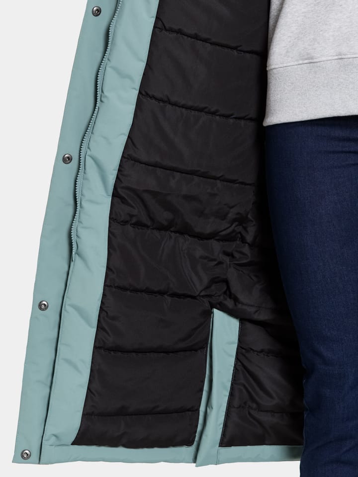 Didriksons Women's Leya Parka Long 4 Factory Blue Didriksons Didriksons Women's Leya Parka Long 4 Factory Blue Didriksons
