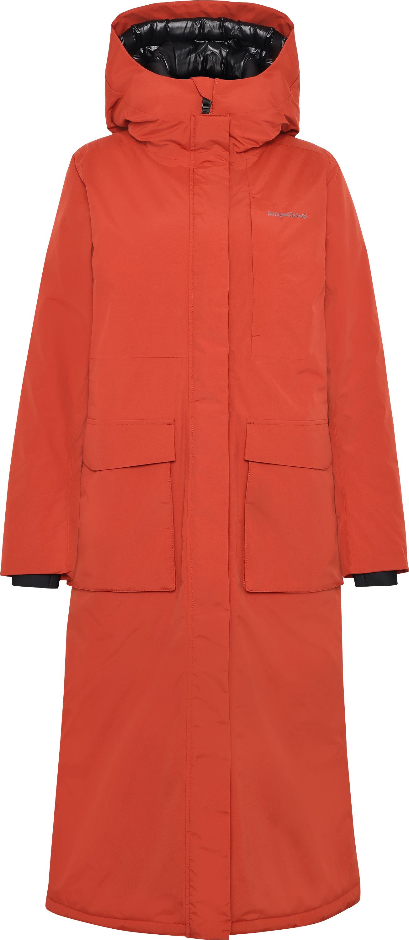 Didriksons Women's Leya Parka Long 4 Rust
