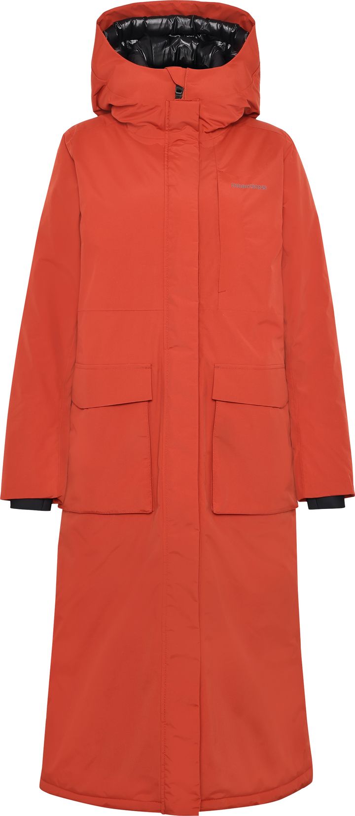 Didriksons Women's Leya Parka Long 4 Rust Didriksons