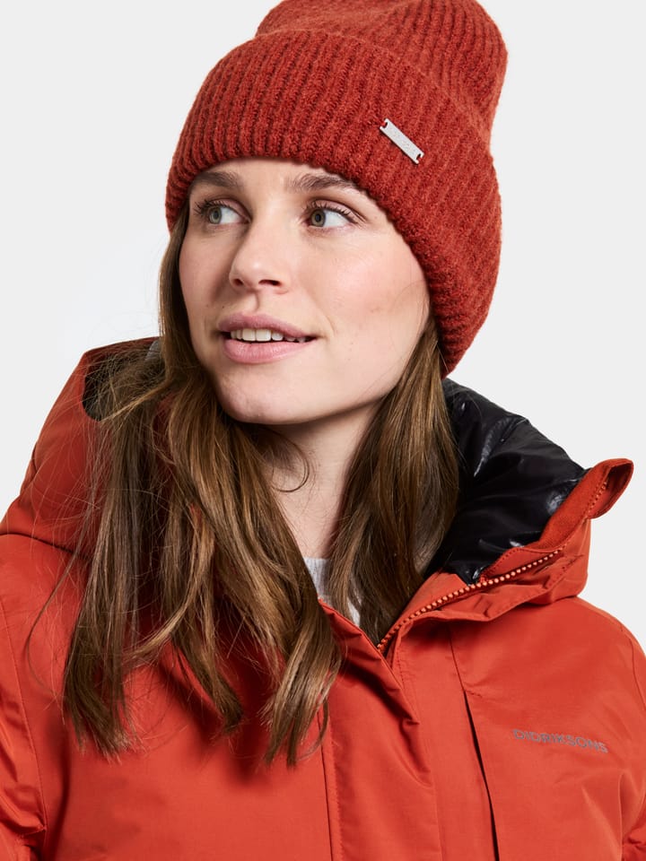 Didriksons Women's Leya Parka Long 4 Rust Didriksons