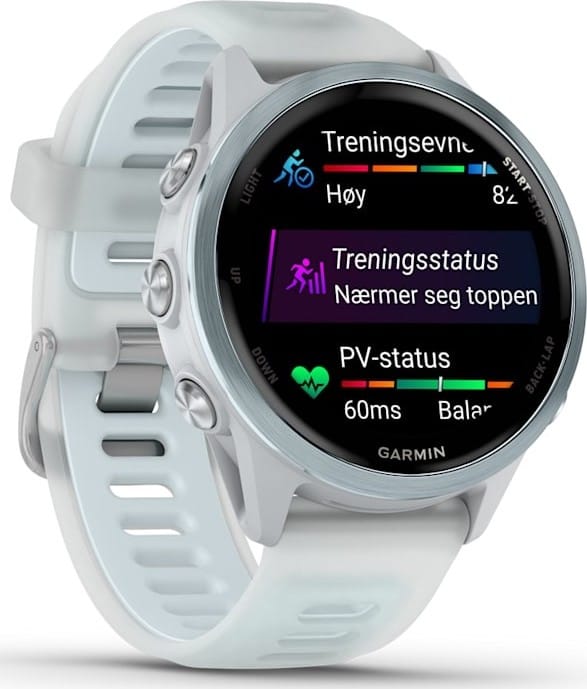 Garmin Forerunner 570 - 42mm Whitestone/cloud Blue Garmin Garmin Forerunner 570 - 42mm Whitestone/cloud Blue Garmin
