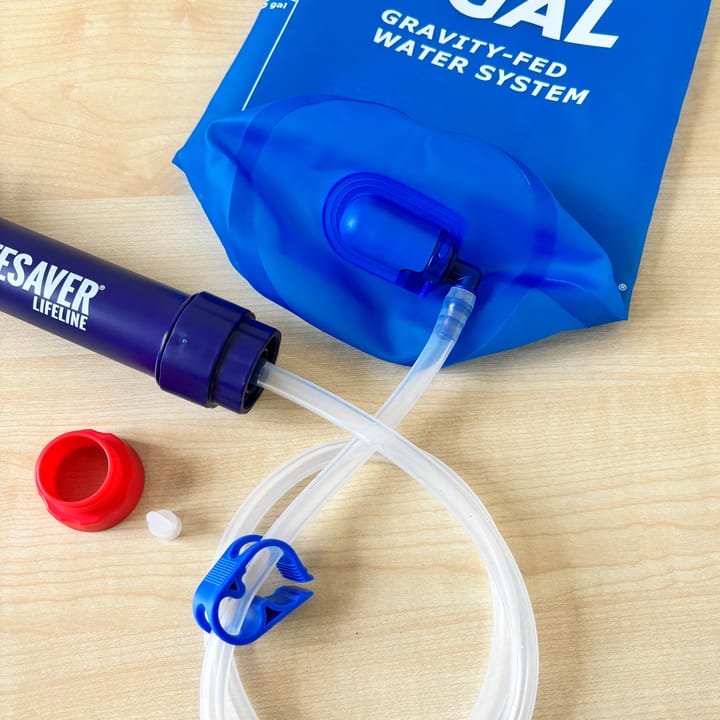 LifeSaver Lifeline Gravity Water Bag Blue LifeSaver