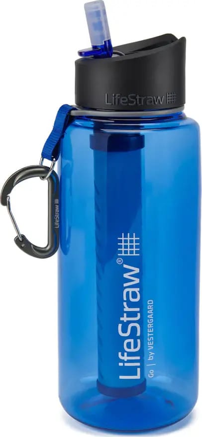 Lifestraw Go Water Filter Bottle 1 L Blue Lifestraw