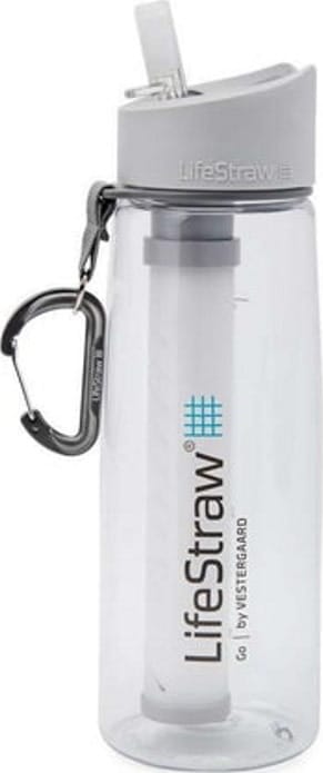 Go Water Filter Bottle 1 L CLEAR Lifestraw